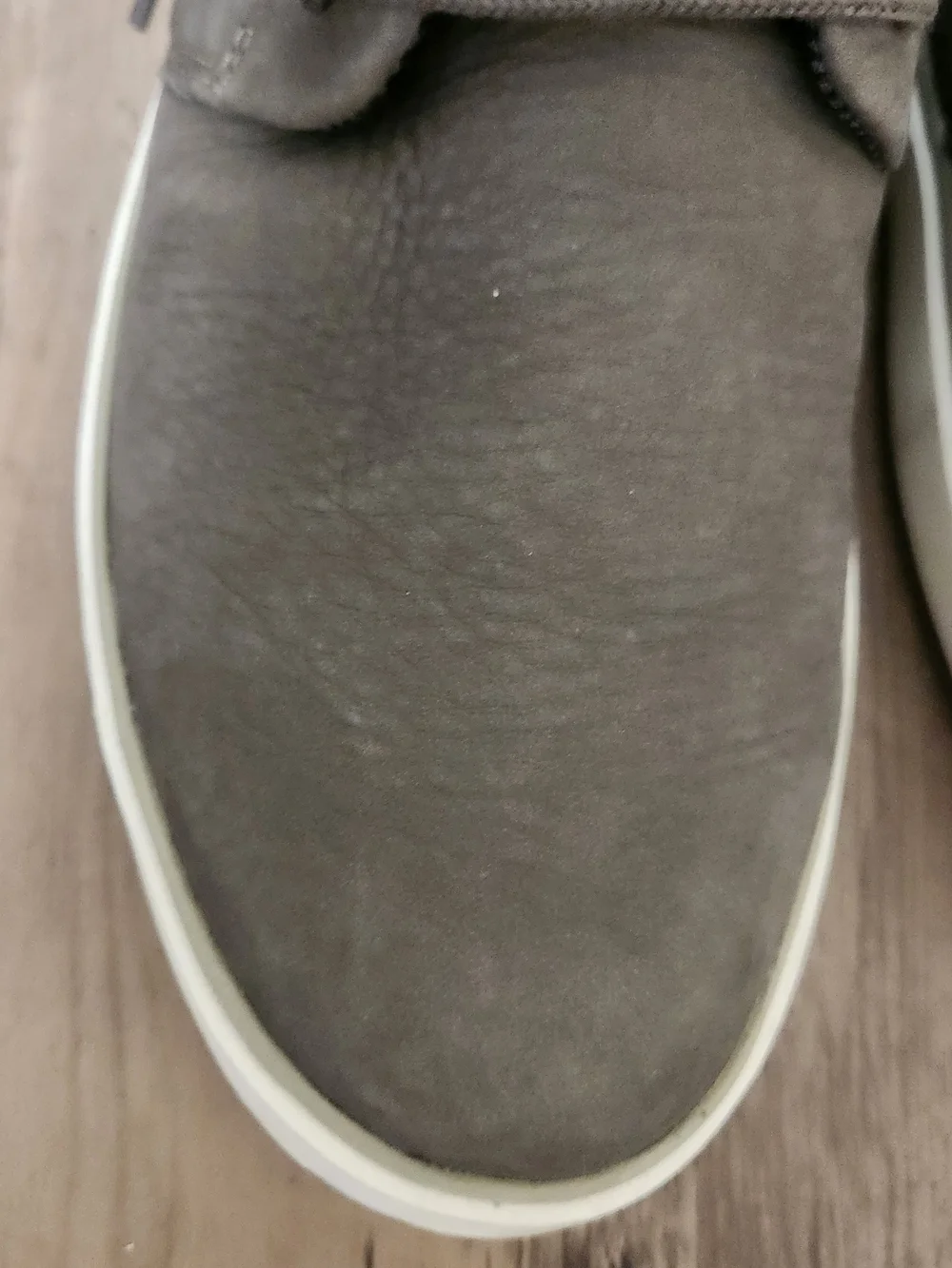 Olukai Papaku Ili Mens Size 12 Gray Leather Chukka Boots 10520-1313 Graphite
